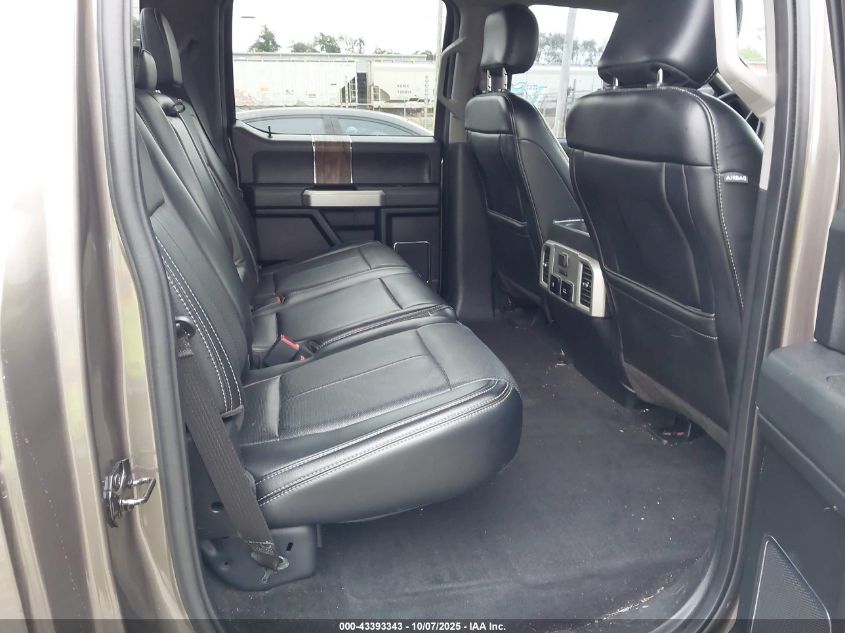 2018 Ford F-150 Lariat VIN: 1FTFW1C10JFE70725 Lot: 43393343