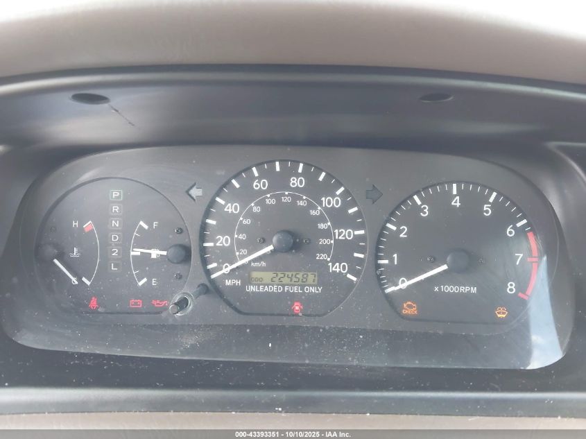 1999 Toyota Camry Le VIN: 4T1BG22KXXU595159 Lot: 43393351