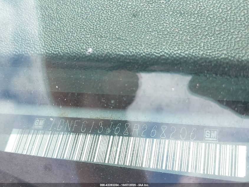 2008 Chevrolet Tahoe Ltz VIN: 1GNFC13J68R268206 Lot: 43393354
