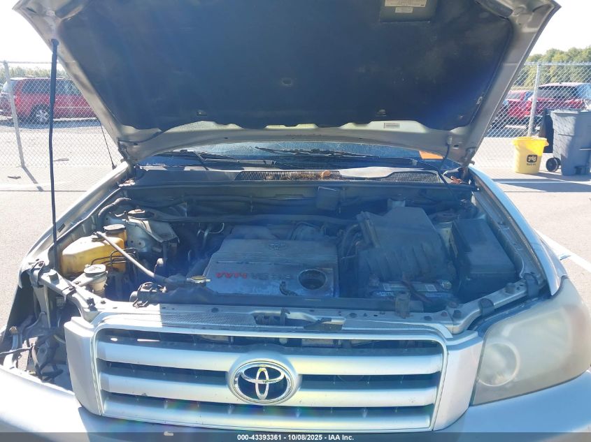 2006 Toyota Highlander V6 VIN: JTEDP21AX60119517 Lot: 43393361