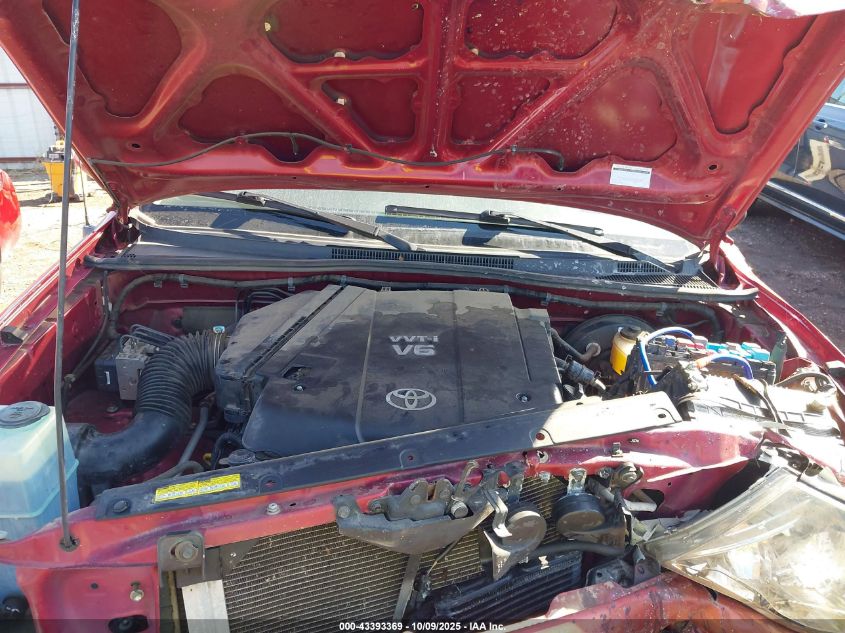 2007 Toyota Tacoma Base V6 VIN: 3TMLU42N77M012784 Lot: 43393369