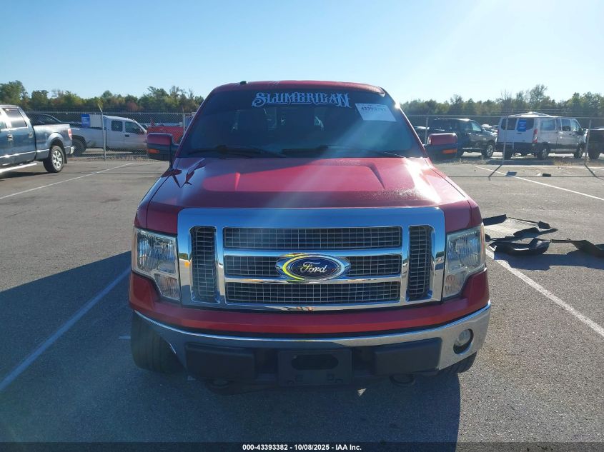 2012 Ford F-150 Lariat VIN: 1FTFW1EF4CFB86722 Lot: 43393382