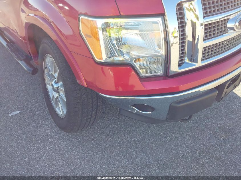 2012 Ford F-150 Lariat VIN: 1FTFW1EF4CFB86722 Lot: 43393382