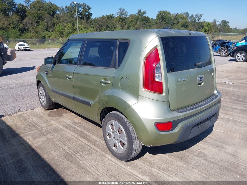 Vin: kndjt2a52c7408528, lot: 43888171, kia soul 20123