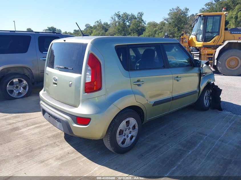 Vin: kndjt2a52c7408528, lot: 43888171, kia soul 20124