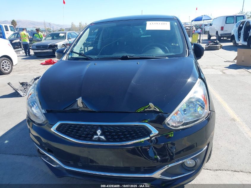 2019 Mitsubishi Mirage Es VIN: ML32A3HJ6KH006171 Lot: 43393409