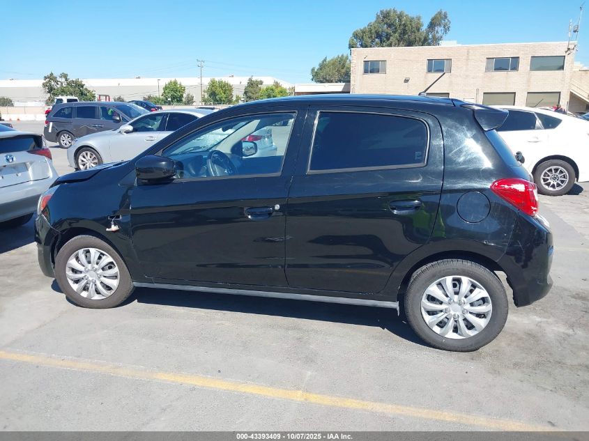 2019 Mitsubishi Mirage Es VIN: ML32A3HJ6KH006171 Lot: 43393409