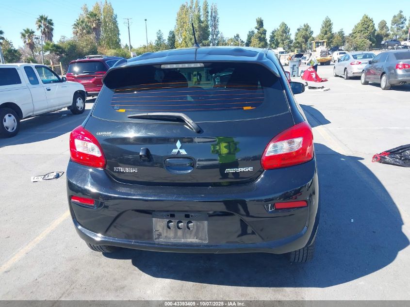 2019 Mitsubishi Mirage Es VIN: ML32A3HJ6KH006171 Lot: 43393409