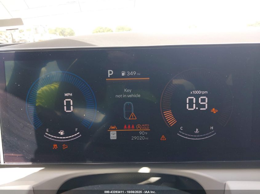 2025 Hyundai Tucson Sel VIN: 5NMJB3DE9SH443966 Lot: 43393411