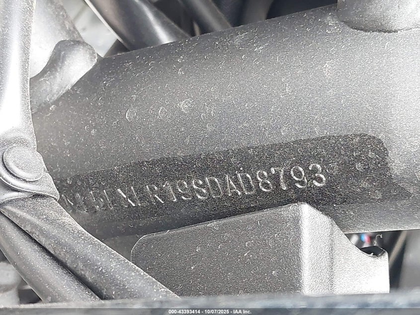 2025 Kawasaki Ex650 R VIN: ML5EXER19SDAD8793 Lot: 43393414