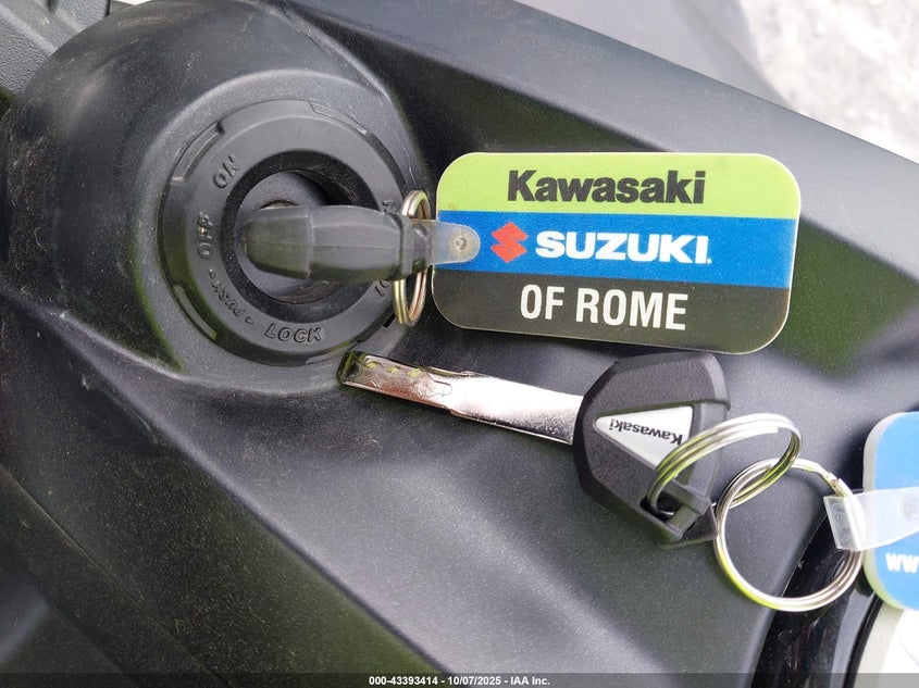 2025 Kawasaki Ex650 R VIN: ML5EXER19SDAD8793 Lot: 43393414
