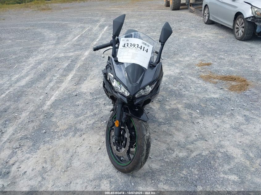 2025 Kawasaki Ex650 R VIN: ML5EXER19SDAD8793 Lot: 43393414