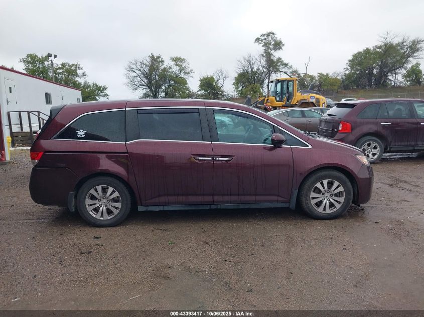 2014 Honda Odyssey Ex VIN: 5FNRL5H40EB136172 Lot: 43393417