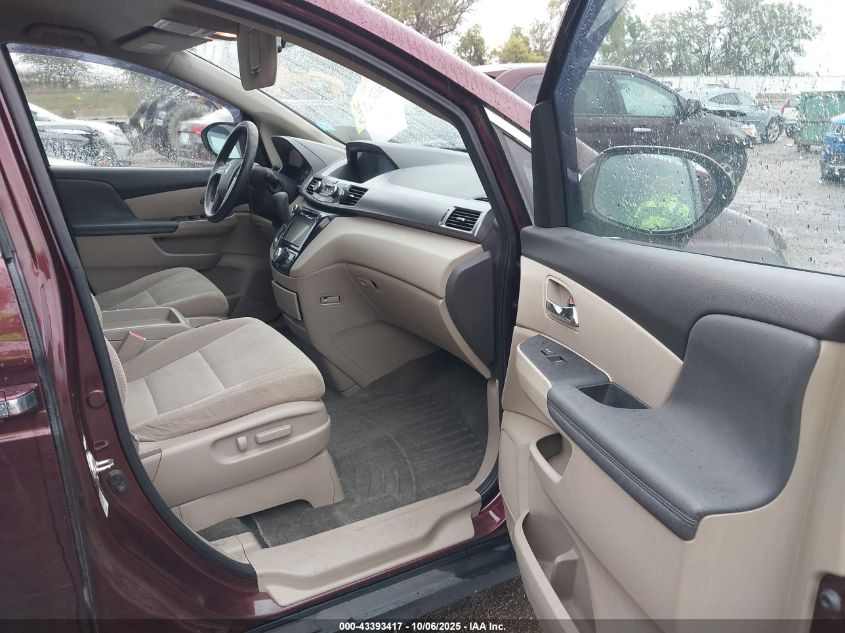 2014 Honda Odyssey Ex VIN: 5FNRL5H40EB136172 Lot: 43393417