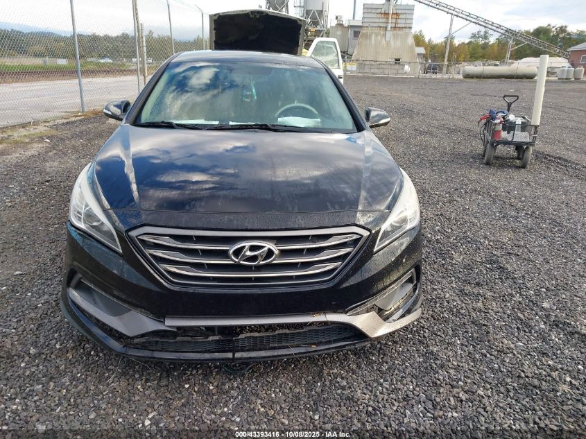 2017 Hyundai Sonata Sport VIN: 5NPE34AF5HH557573 Lot: 43393416