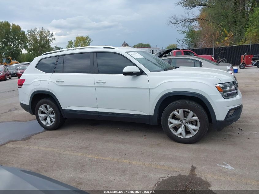 2018 Volkswagen Atlas 3.6L V6 Se VIN: 1V2CR2CAXJC504590 Lot: 43393420