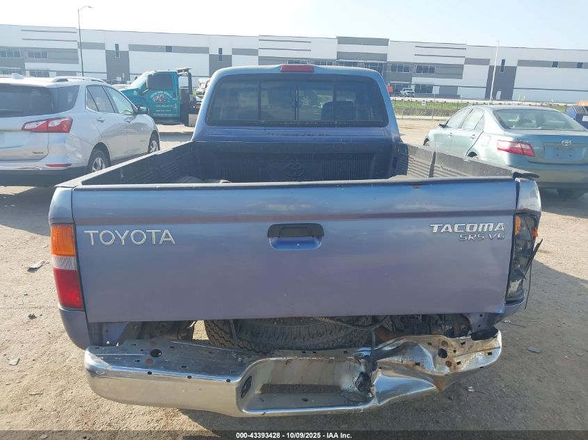 1999 Toyota Tacoma VIN: 4TAWN72N8XZ456195 Lot: 43393428