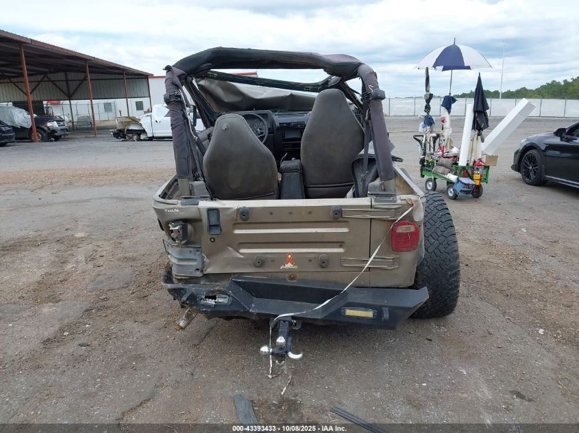 2002 Jeep Wrangler Sport VIN: 1J4FA49S52P771545 Lot: 43393433