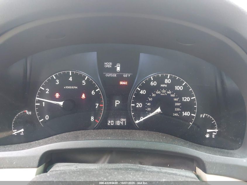 2011 Lexus Rx 350 VIN: 2T2ZK1BA3BC053454 Lot: 43393439