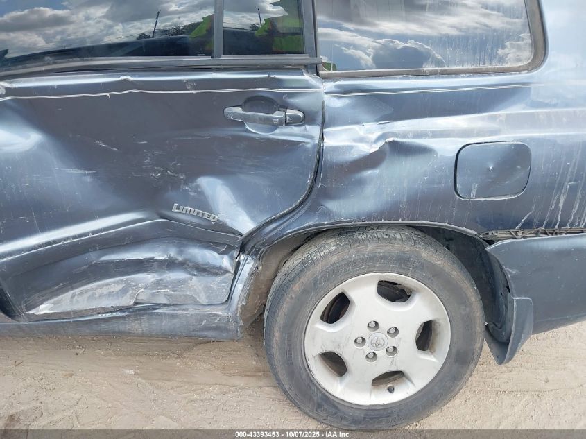 2006 Toyota Highlander Limited V6 VIN: JTEEP21A660165186 Lot: 43393453