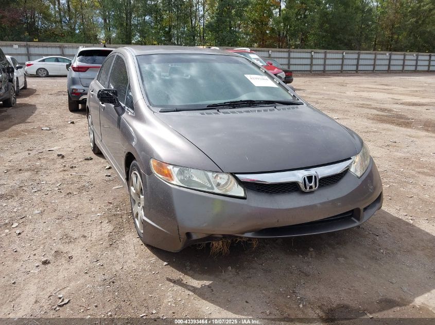 2009 Honda Civic Lx VIN: 1HGFA16569L015728 Lot: 43393464