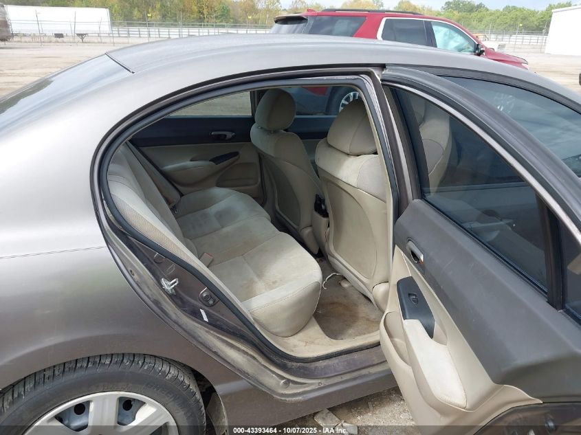 2009 Honda Civic Lx VIN: 1HGFA16569L015728 Lot: 43393464