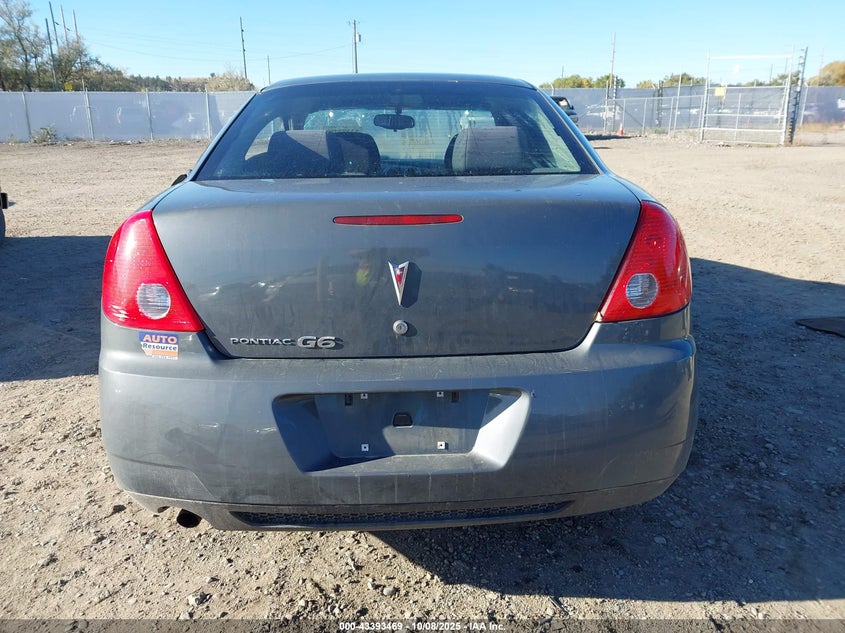2009 Pontiac G6 New Se VIN: 1G2ZJ57BX94250932 Lot: 43393469
