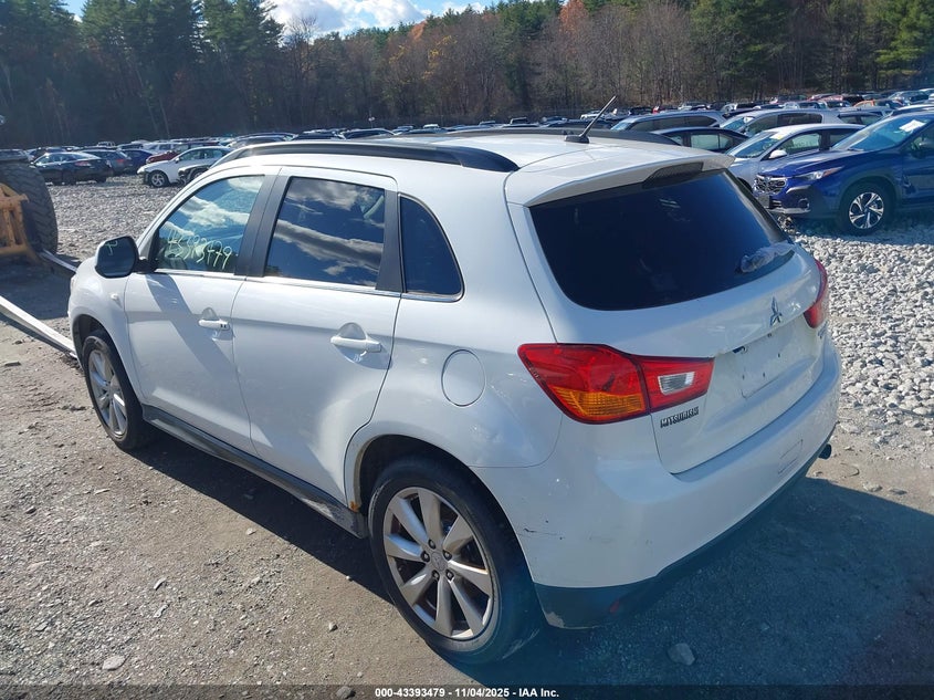 Vin: 4a4ar4au4de009739, lot: 43888245, mitsubishi outlander sport se 20133
