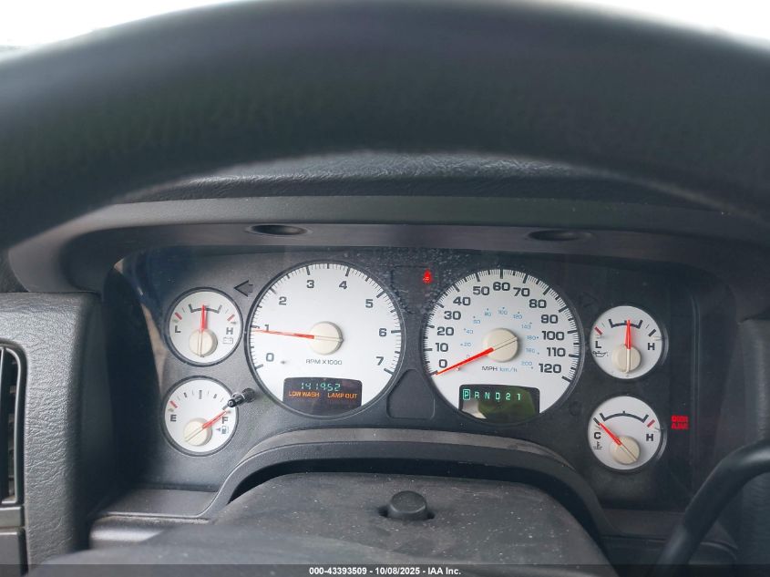 2005 Dodge Ram 1500 Slt/Laramie VIN: 1D7HA18NX5S148955 Lot: 43393509