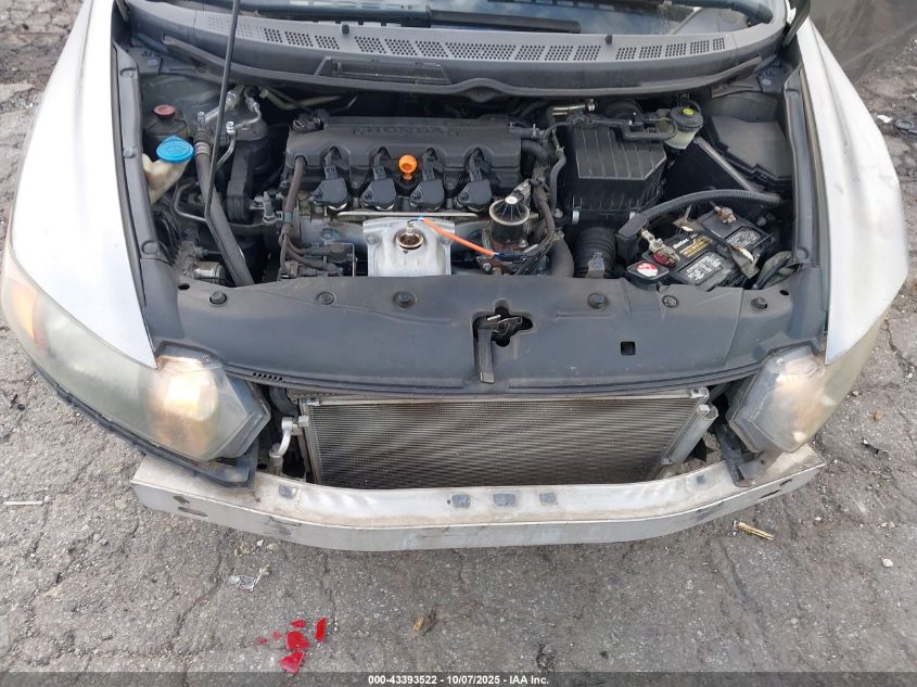 2008 Honda Civic Lx VIN: 2HGFG12608H564706 Lot: 43393522