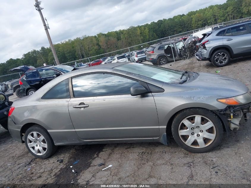 2008 Honda Civic Lx VIN: 2HGFG12608H564706 Lot: 43393522