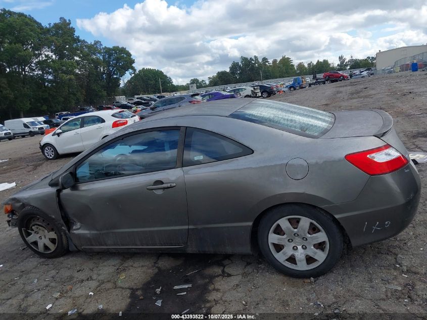 2008 Honda Civic Lx VIN: 2HGFG12608H564706 Lot: 43393522