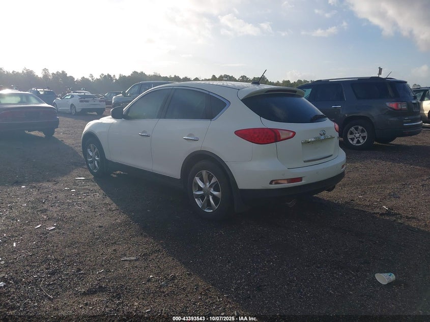 2008 Infiniti Ex35 Journey white other gasoline JNKAJ09E18M300911 photo #4