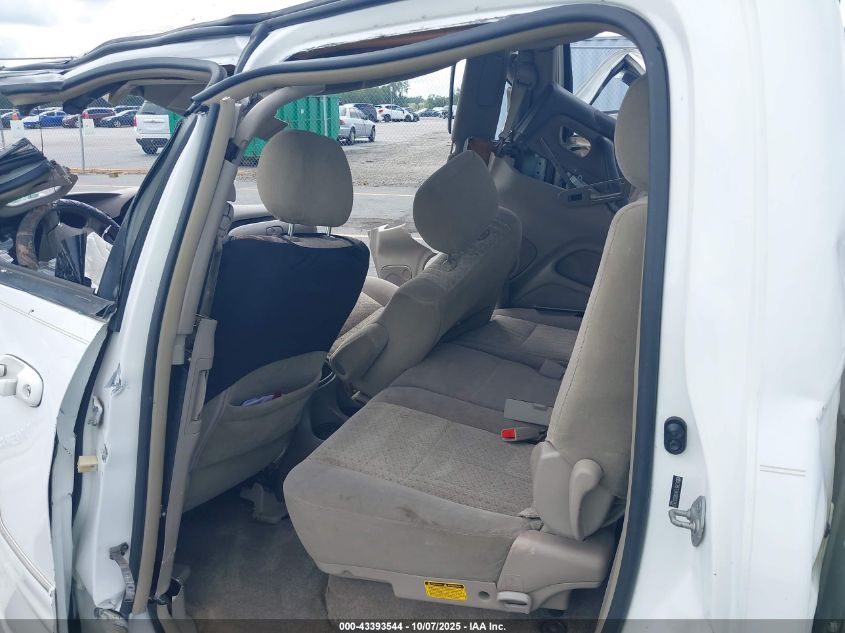 2006 Toyota Tundra Sr5 V8 VIN: 5TBET341X6S552427 Lot: 43393544