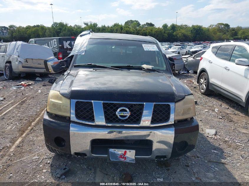2005 Nissan Titan Se VIN: 1N6BA06A95N548236 Lot: 43393545