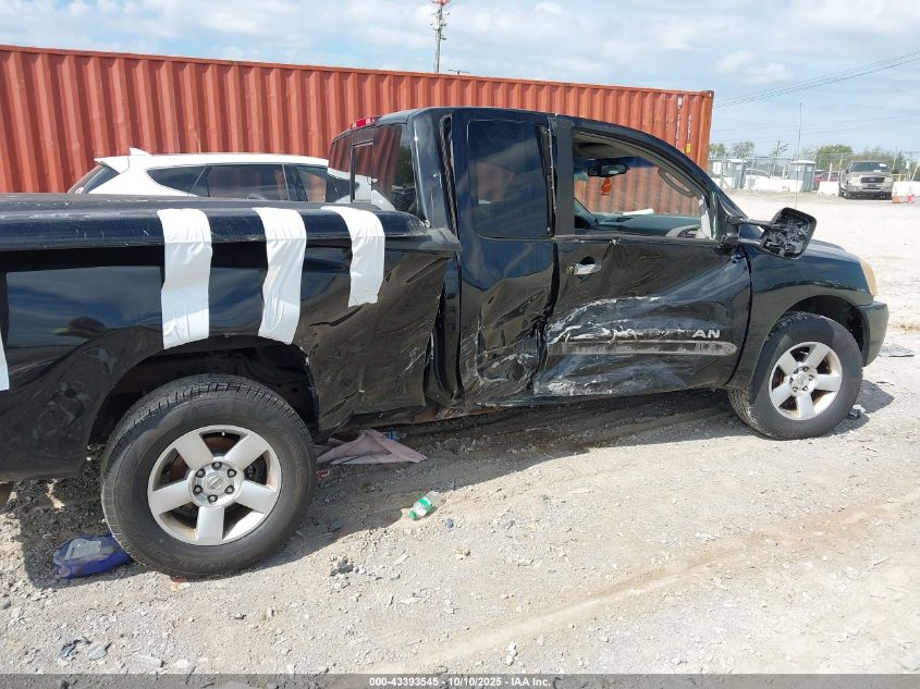 2005 Nissan Titan Se VIN: 1N6BA06A95N548236 Lot: 43393545