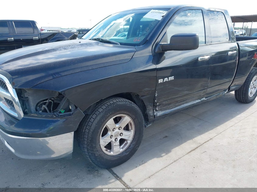 2009 Dodge Ram 1500 Slt/Sport/Trx VIN: 1D3HB18PX9S801368 Lot: 43393551