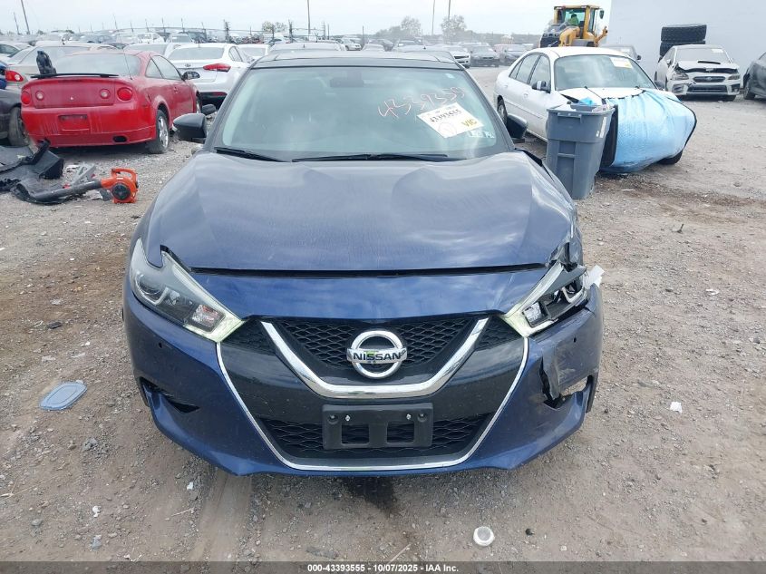 2018 Nissan Maxima 3.5 Platinum VIN: 1N4AA6AP6JC407780 Lot: 43393555