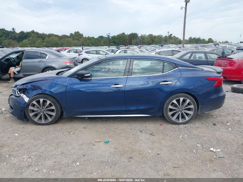 2018 Nissan Maxima 3.5 Platinum VIN: 1N4AA6AP6JC407780 Lot: 43393555