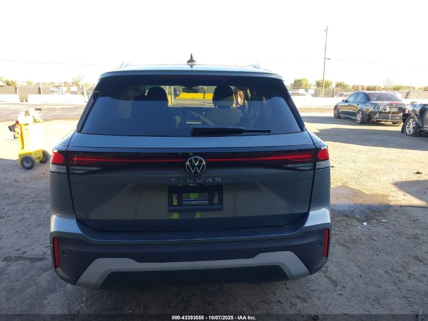2025 Volkswagen Tiguan 2.0T S VIN: 3VVCR7RM3SM020505 Lot: 43393558
