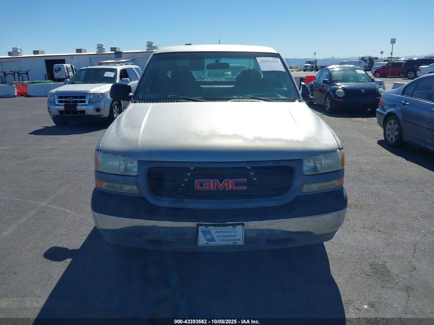 2001 GMC Sierra 1500 Sl VIN: 1GTEC19T31E328517 Lot: 43393562