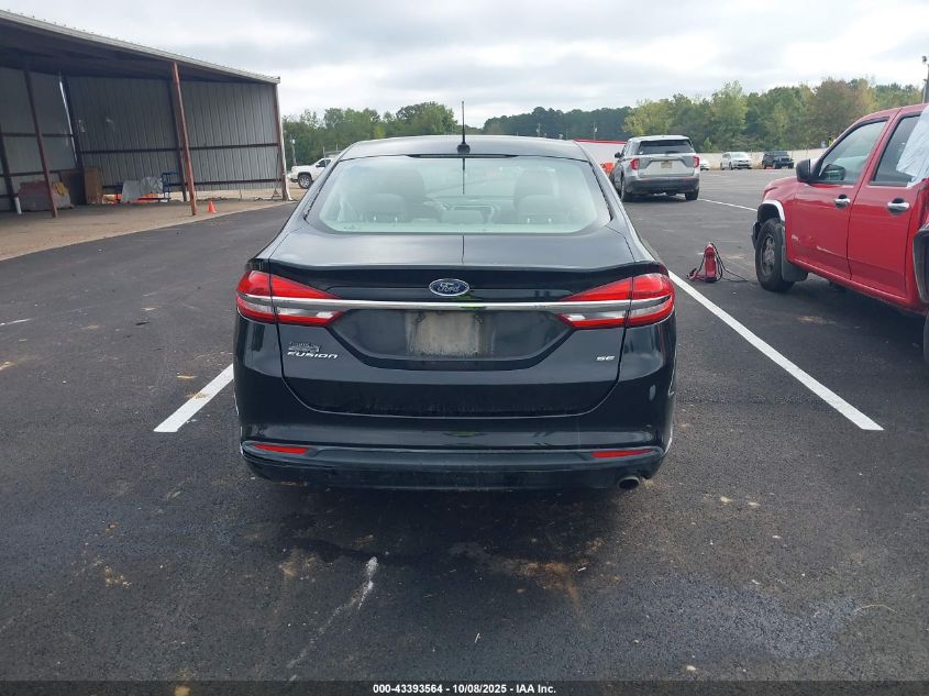 2017 Ford Fusion Se VIN: 3FA6P0H70HR184445 Lot: 43393564
