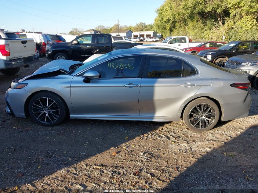 2022 Toyota Camry Se Awd VIN: 4T1T11BK4NU049891 Lot: 43393565