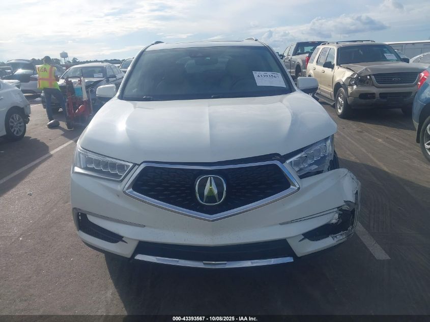 2017 Acura Mdx Technology Package VIN: 5FRYD3H51HB004613 Lot: 43393567