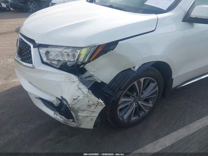 2017 Acura Mdx Technology Package VIN: 5FRYD3H51HB004613 Lot: 43393567
