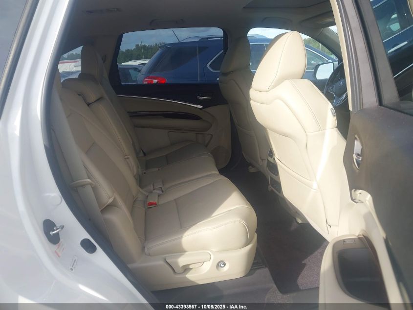 2017 Acura Mdx Technology Package VIN: 5FRYD3H51HB004613 Lot: 43393567