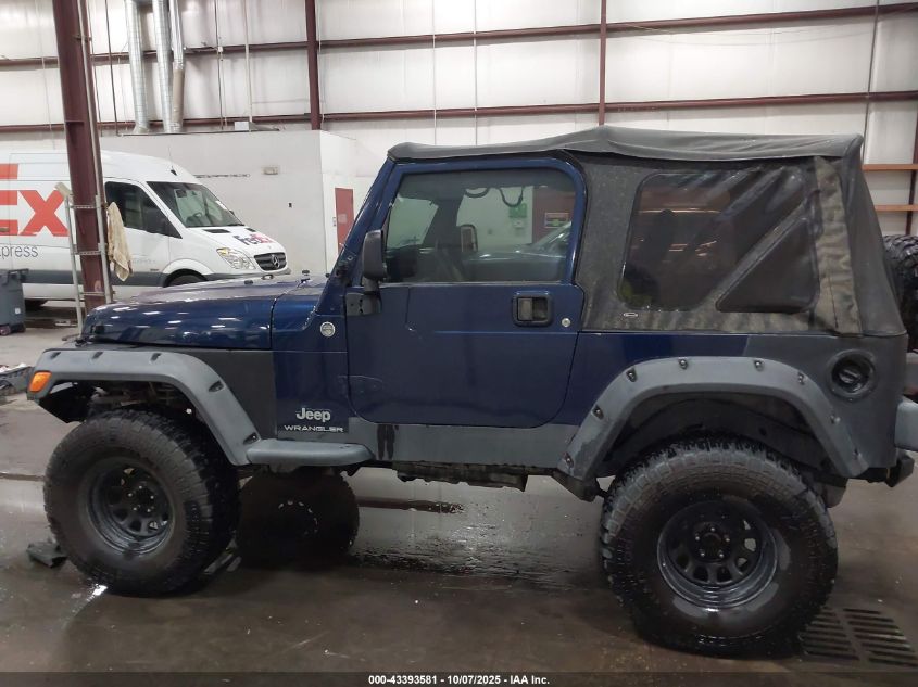 2005 Jeep Wrangler Sport VIN: 1J4FA49S15P328880 Lot: 43393581
