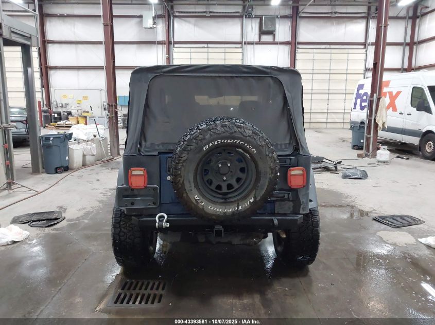 2005 Jeep Wrangler Sport VIN: 1J4FA49S15P328880 Lot: 43393581