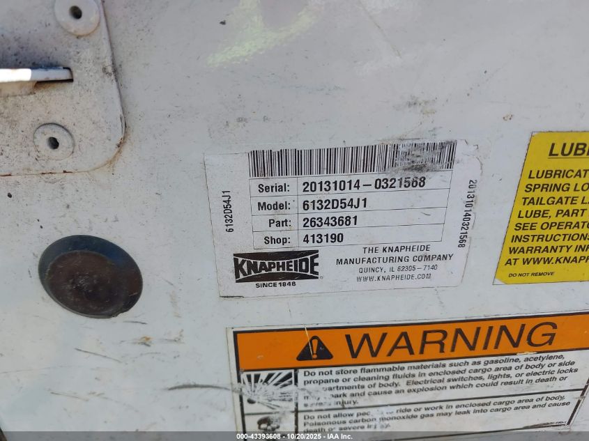 2014 Ram 5500 Chassis Tradesman/Slt/Laramie VIN: 3C7WRNFL3EG161852 Lot: 43393608