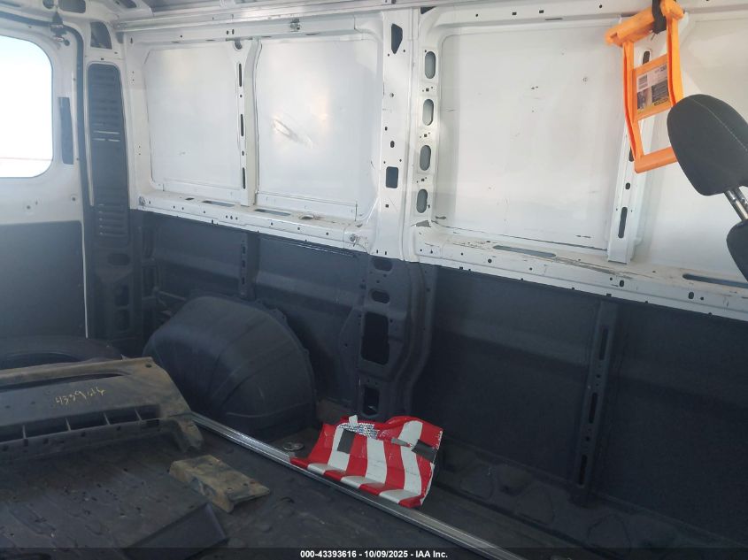 2018 Ram Promaster 1500 Low Roof 136 Wb VIN: 3C6TRVAG2JE151143 Lot: 43393616